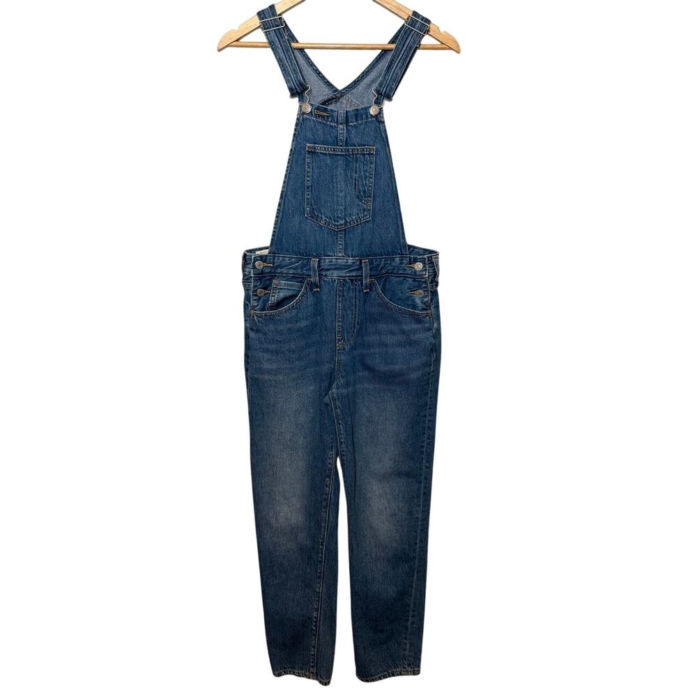 Levi’s Denim Overalls Cotton Blend Farmer Cottagecore Jean Slim Blue Women Small